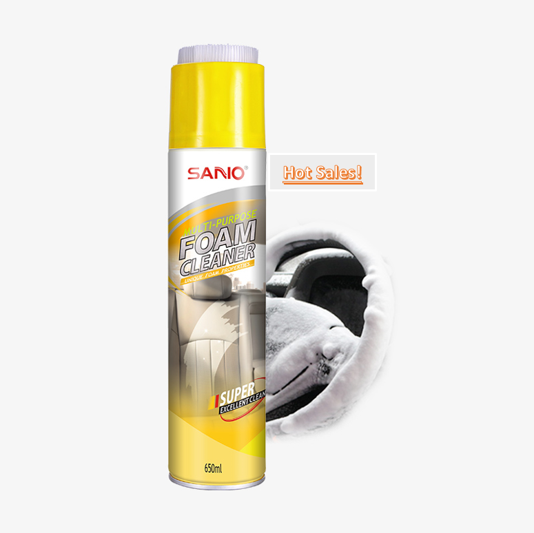 SANVO 650ml Multi purpose Foam Cleaner for car and house Large capacity Water free washing foam cleaner spray multi-purpose