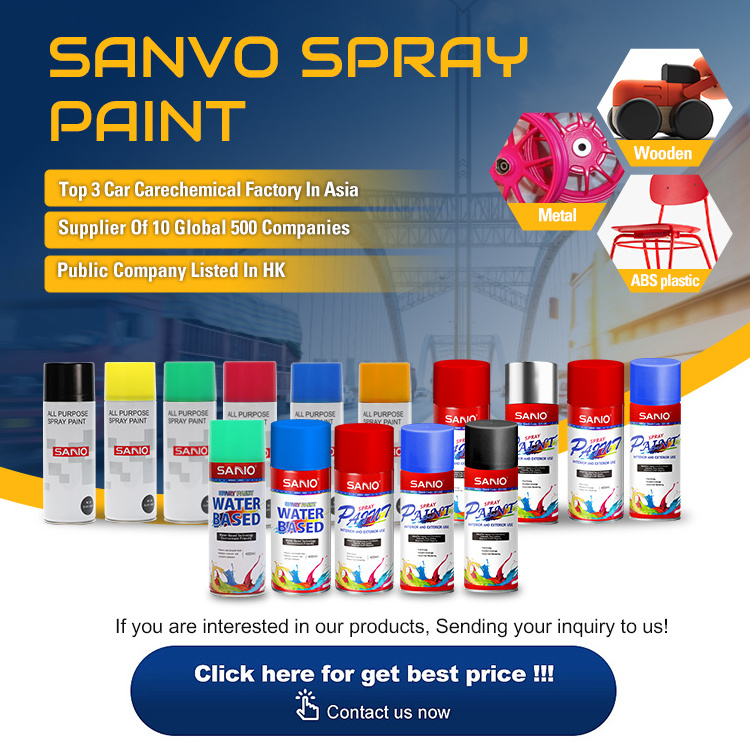 Quality Guaranteed Fast Dry Water Based paint waterproof acrylic spray paint High Gloss paint water based for home decoration