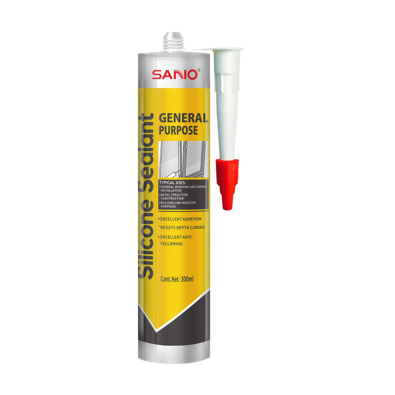 SANVO One Component Sealant Weatherproof Sealant 300ml High quality Acetic Silicone Sealant