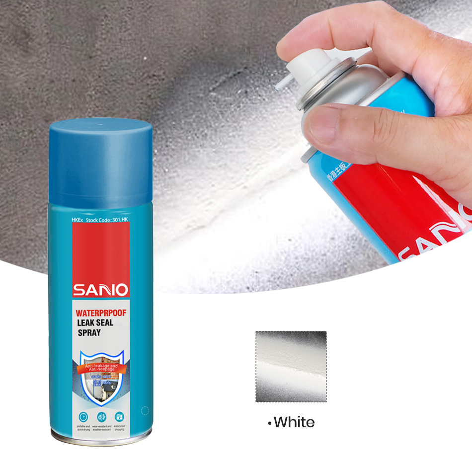 SANVO clear nano waterproof leak repair spray for roof wall leak filler waterproof spray