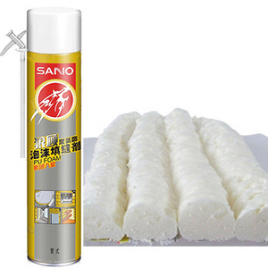 SANVO A3 White Polyurethane Insulation Foam Spray Model Number PU for Construction and Packing Chemicals Polyurethane Foam