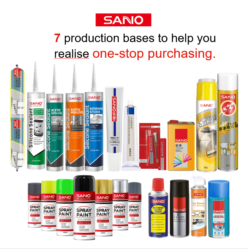 SANO high temperature silicone 300ml fire proof neutral silicone sealant