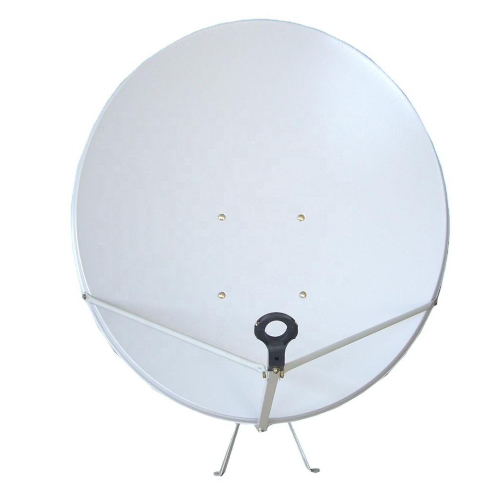 high gain ku band 90cm outdoor digital satellite dish tv antenna