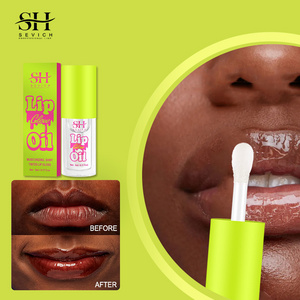 OEM Organic Lip Care Cosmetics Non-Sticky Deeply Hydrates Smooth Plumped Lip Gloss Fruity Lip Oil