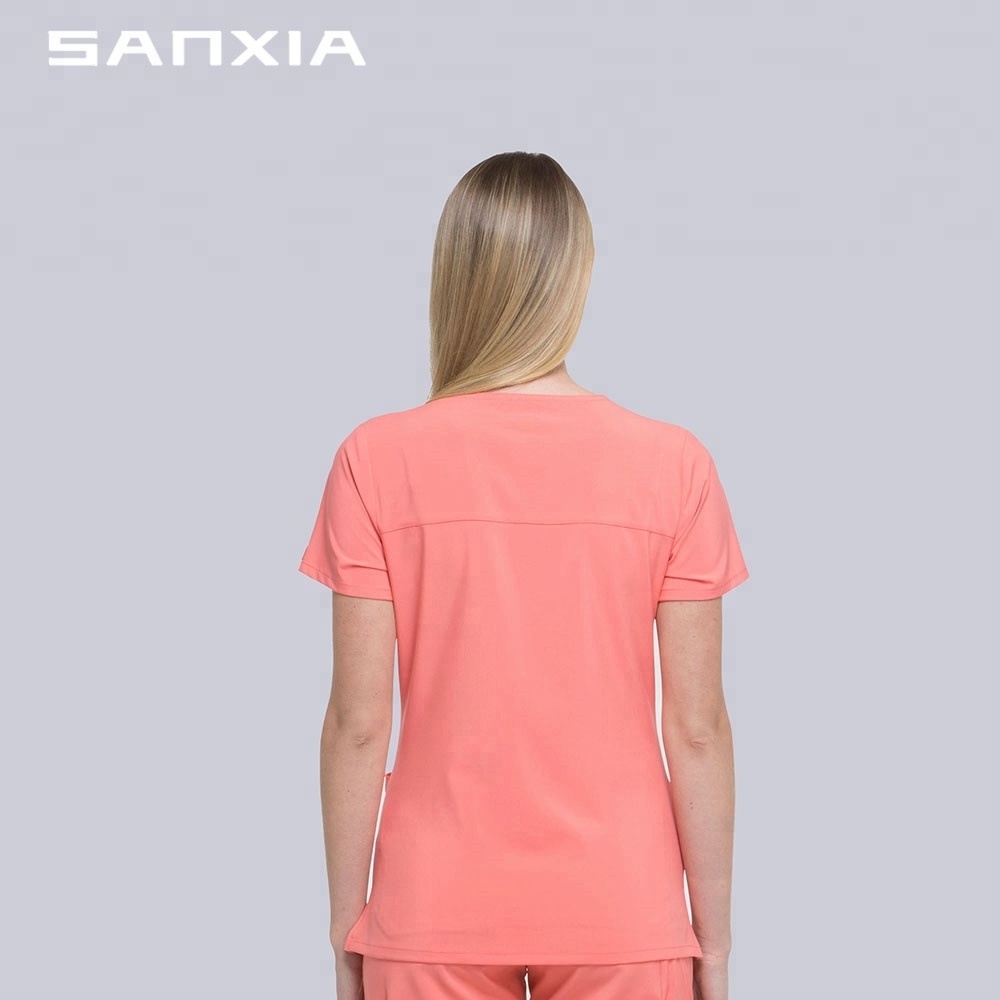 2019 new styler nurse uniform design medical scrubs wholesale