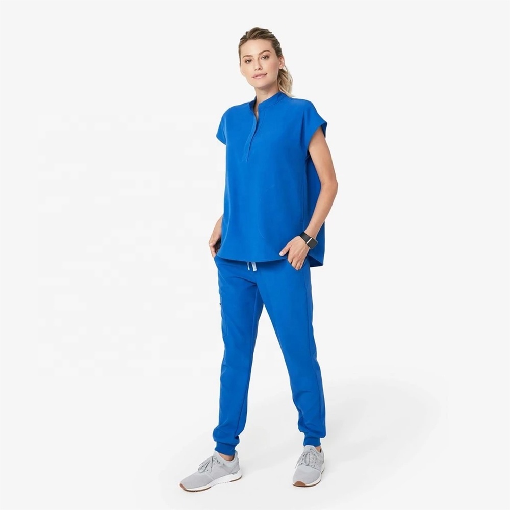 Hospital Wholesale Women Scrubs Set  Nurse Suit OEM Uniform Suits  Nurse Medical Scrubs Comfortable