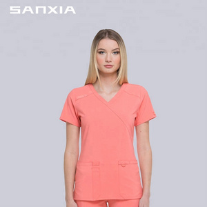 2019 new styler nurse uniform design medical scrubs wholesale