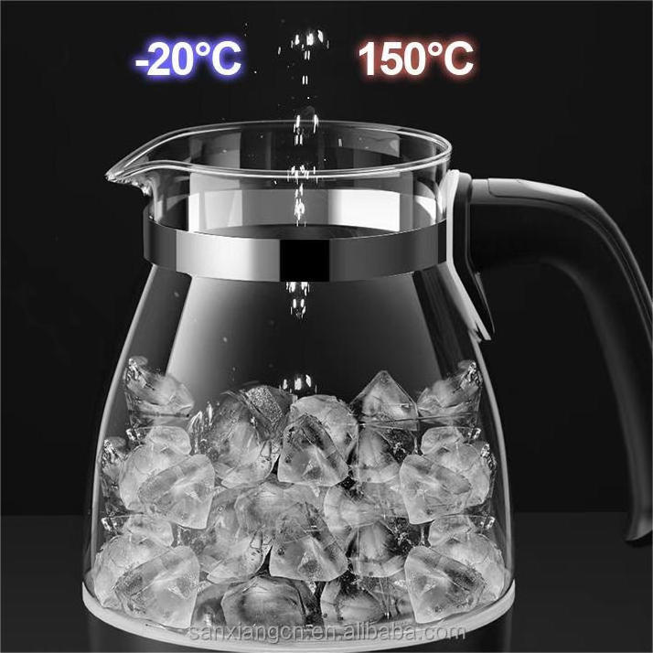 New Arrival Professional Supplier Boil Dry Protection 360 Degree Rotational Base Electric Tea Kettle Glass