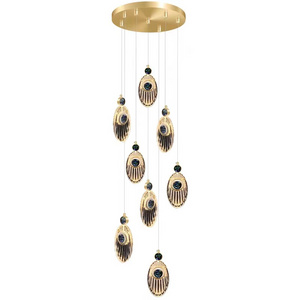 SANXIANG Nordic Pendant Light Customized Hanging Chandeliers Living Room Led Modern Chandelier