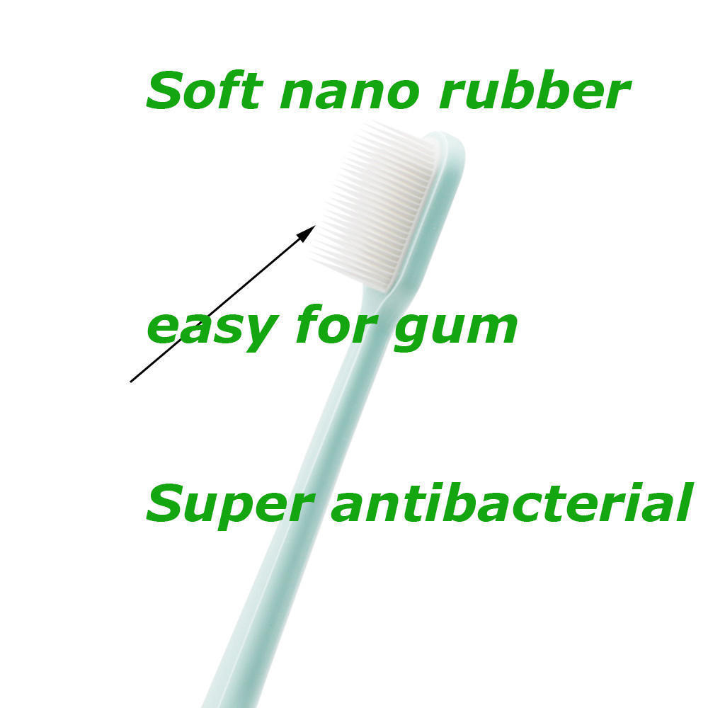 new Adult Oral Hygiene Nano Toothbrush Extra Soft Bristles Japanese Plastic wholesale Toothbrush