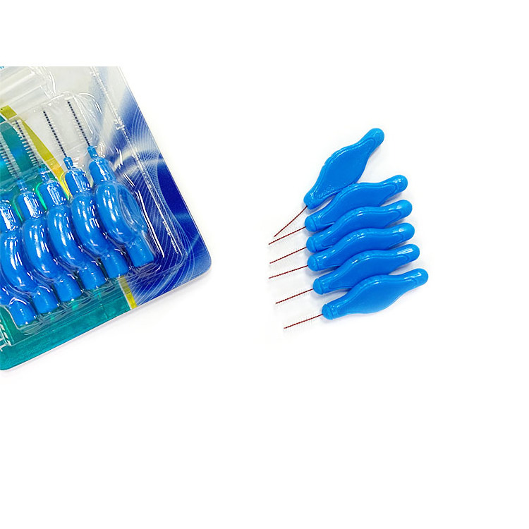 0.8MM 1.0MM 1.2MM 1.5MM 5PK 10PK private label interdental brush toothpick