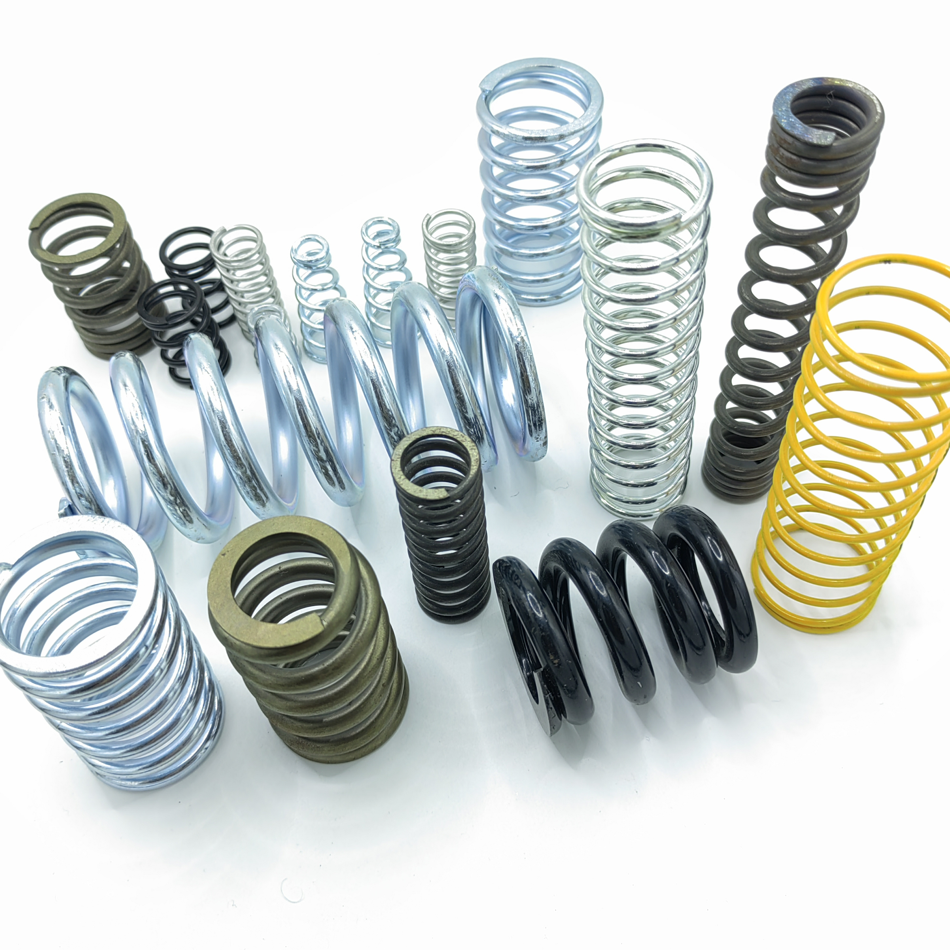 Spring manufacturers support low-cost customization of high-quality compression springs, torsion springs, and irregular springs