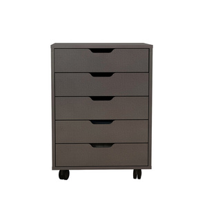 Under Desk Furniture File Cabinet Organizer Tall Chest Five Drawers Storage Filling Cabinet with Wheels