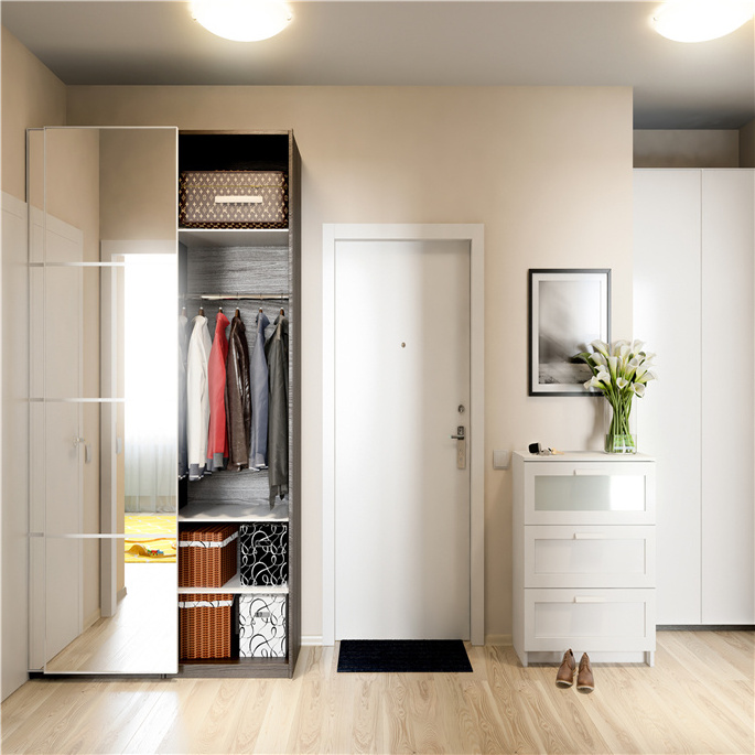 Wholesale wooden traditional wardrobes Foldable Cabinet Plastic custom wardrobe closet