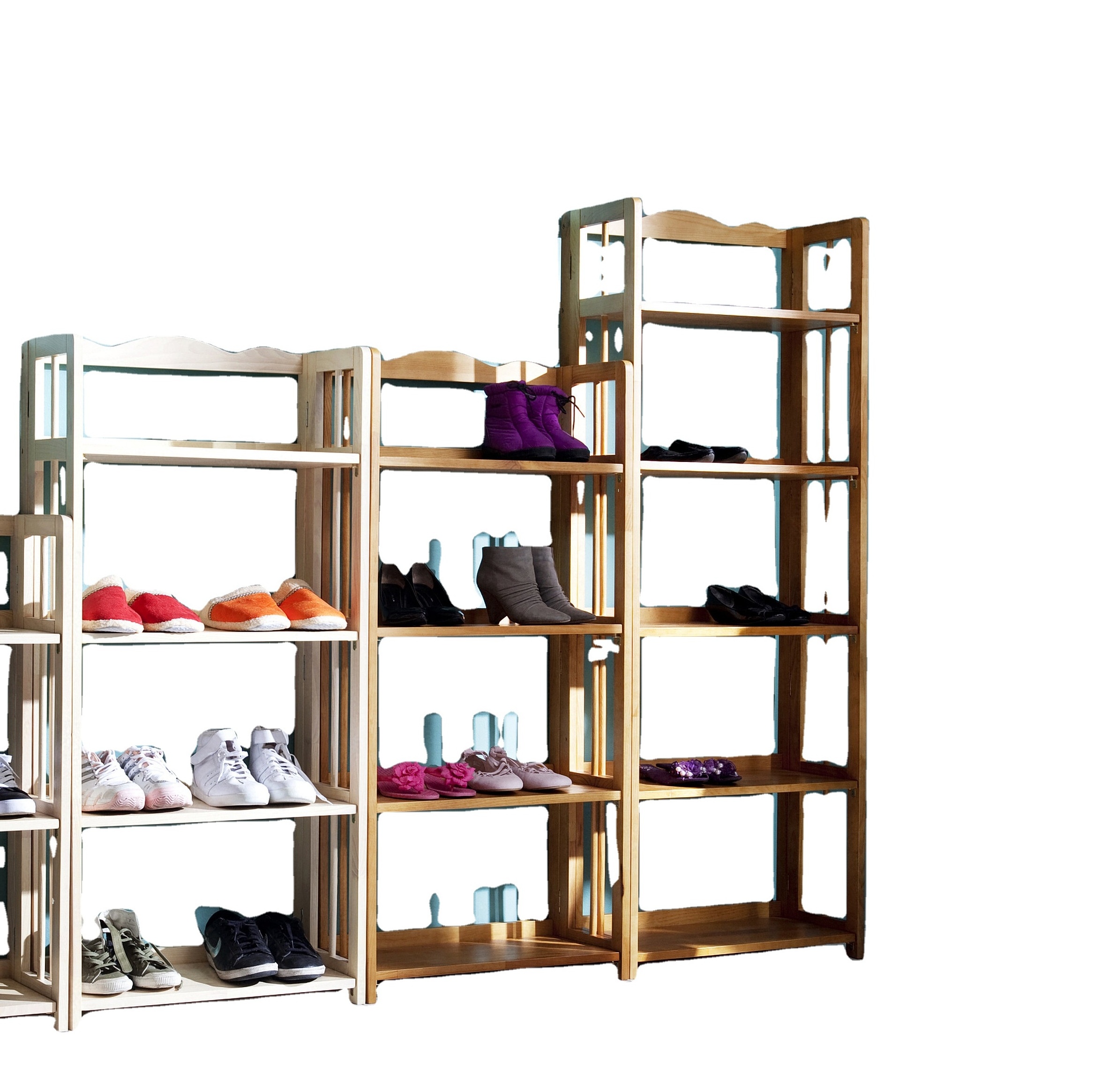 multi-layer shoe rack simple household economic racks dormitory door storage rack bamboo shoe cabinet