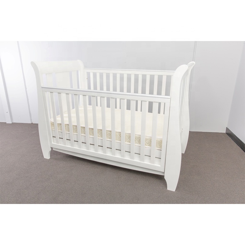 Wholesale Solid wood Furniture bassinet baby crib bassinet Nursery Bed and Baby craddle