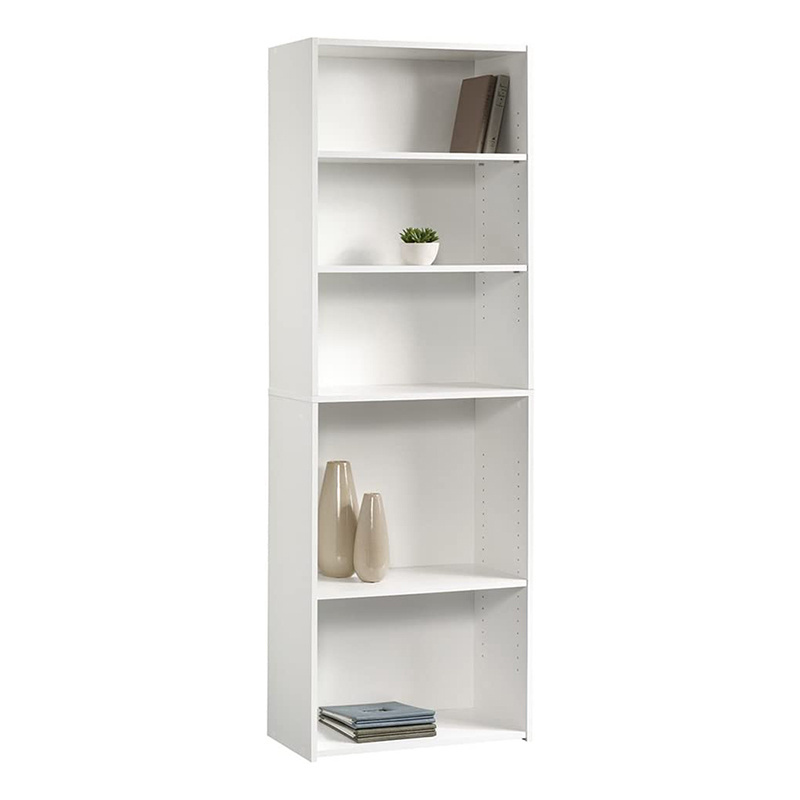 Living Room Modern Simple Style White Wood Cube Bookcase Shelf Display Racks