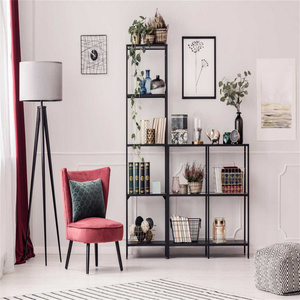 Cubes bookcases & bookshelves Toy Closet Storage Organizers Bookshelf 4 Tier Office Book Shelf DIY Shelving Cabinet Shelve