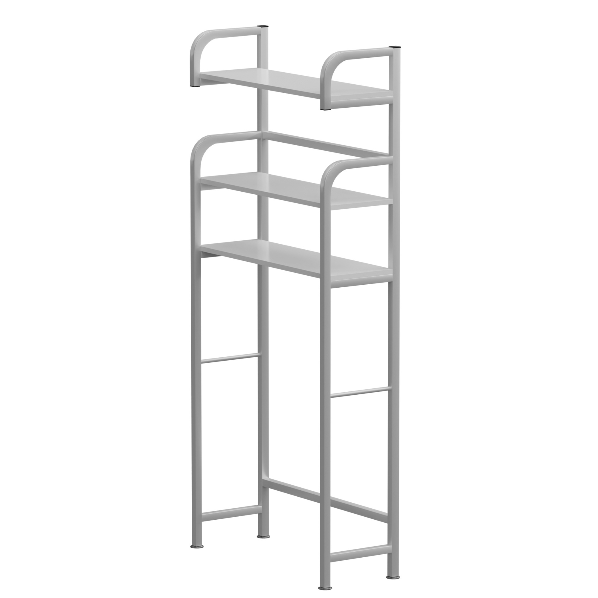 Multifunctional floor standing toilet shelves storage organizer 3 tiers bathroom storage holders and racks