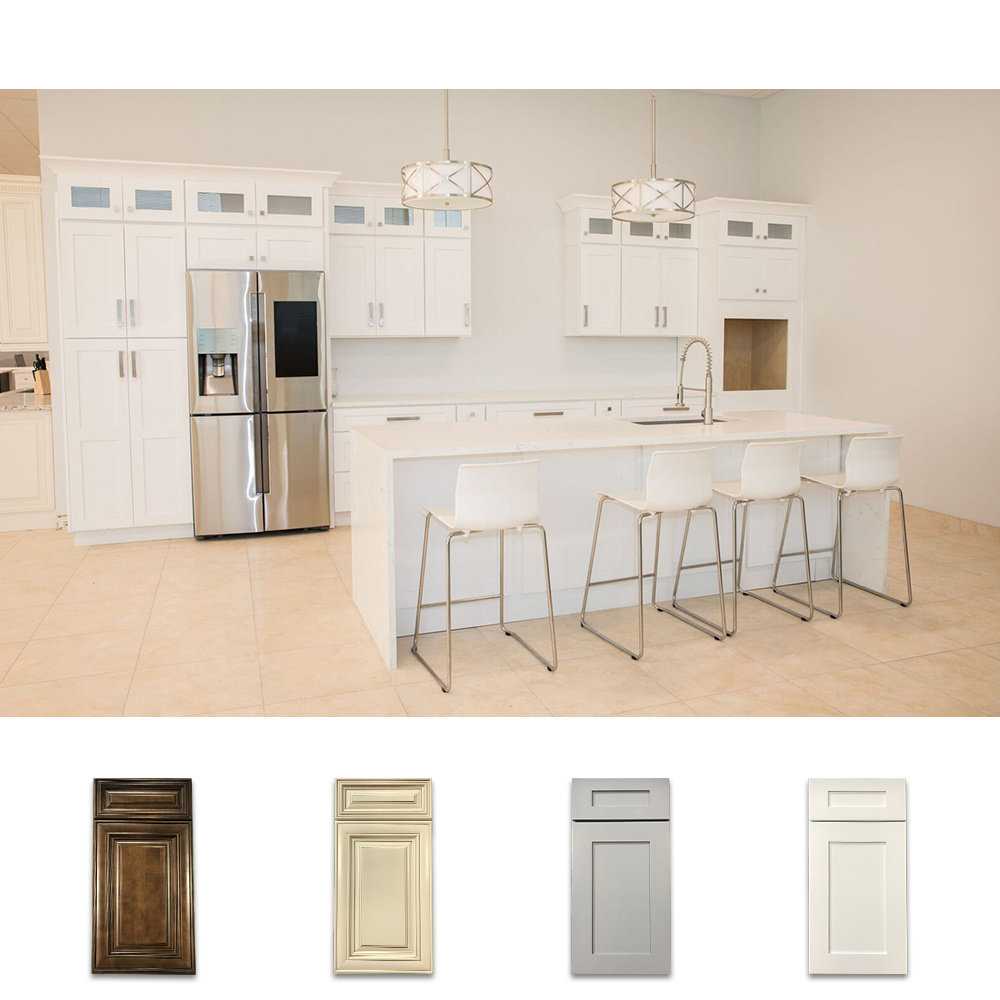 Custom Usa Rta Solid Wood Shaker Modular Gray Glossy Kitchen Cabinets With Cheap Price New Design Furniture Made In China