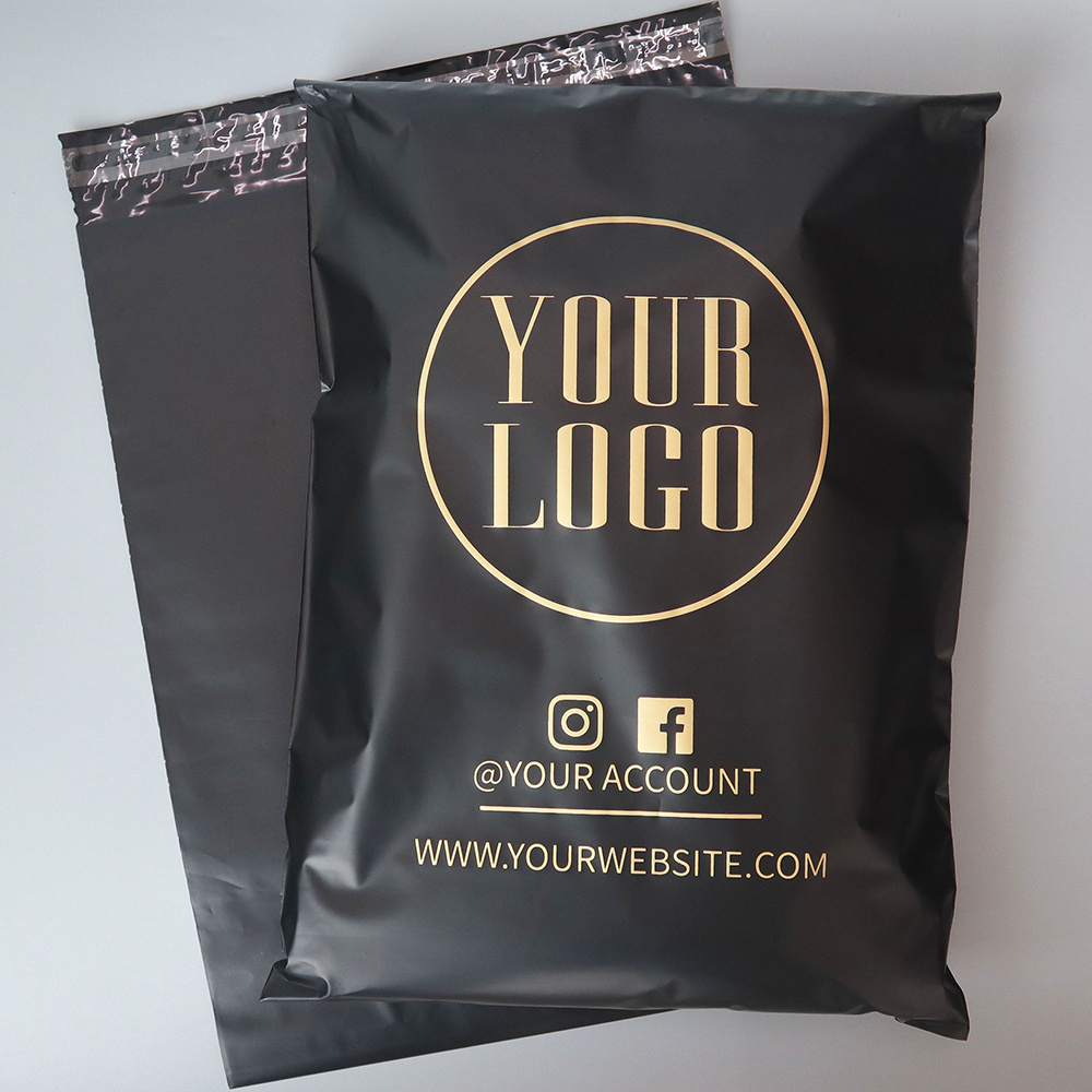 Custom Printed  Eco Friendly Self Sealing Shipping Plastic Packaging Bag Poly Mailer Mailing Bags With Logo