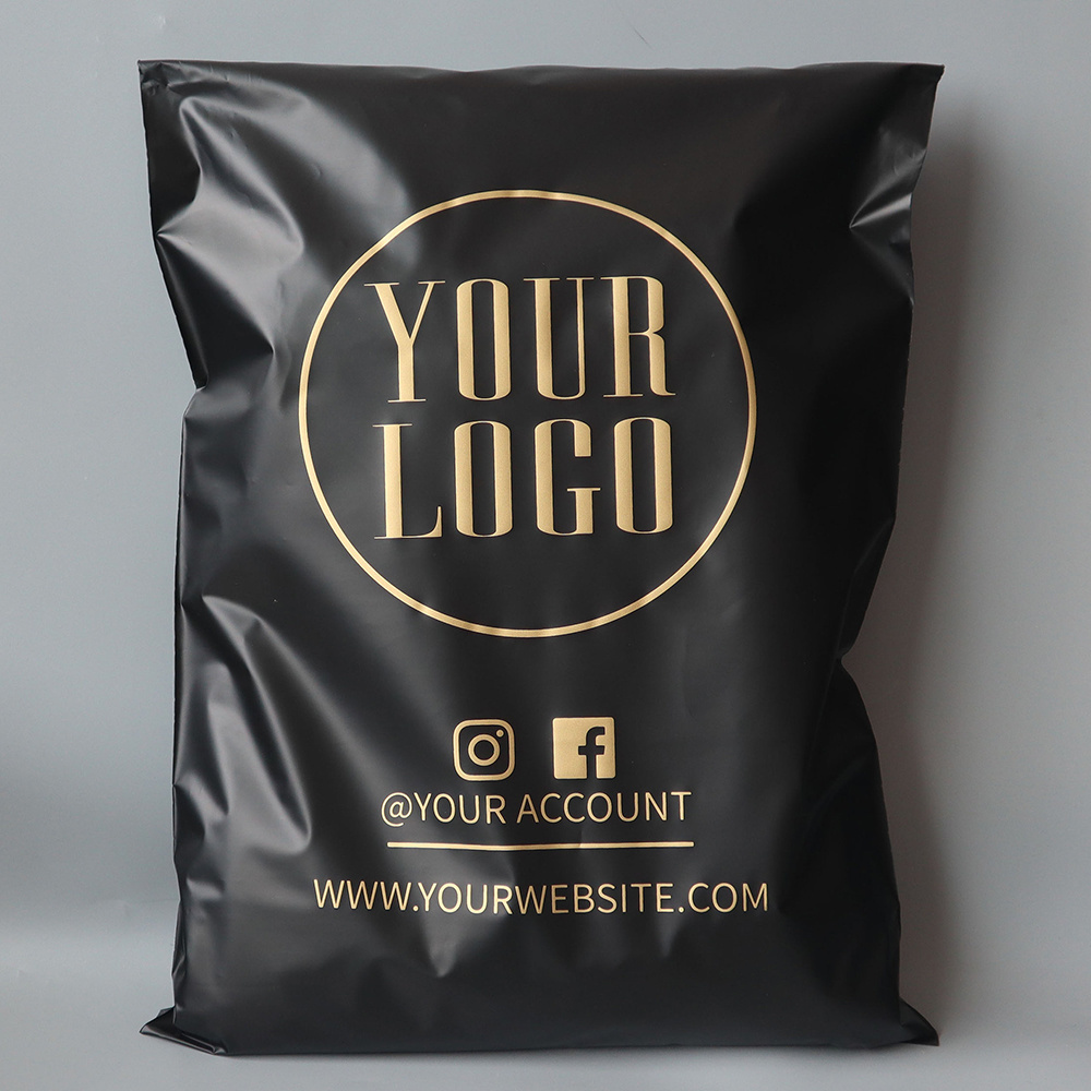 Custom Printed  Eco Friendly Self Sealing Shipping Plastic Packaging Bag Poly Mailer Mailing Bags With Logo