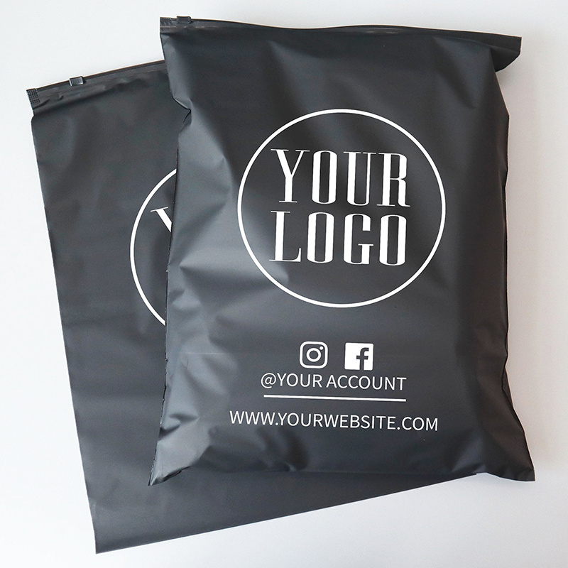 Custom logo poly mailer clothing packaging black mailing bags,polymailer courier shipping envelope mailer bag