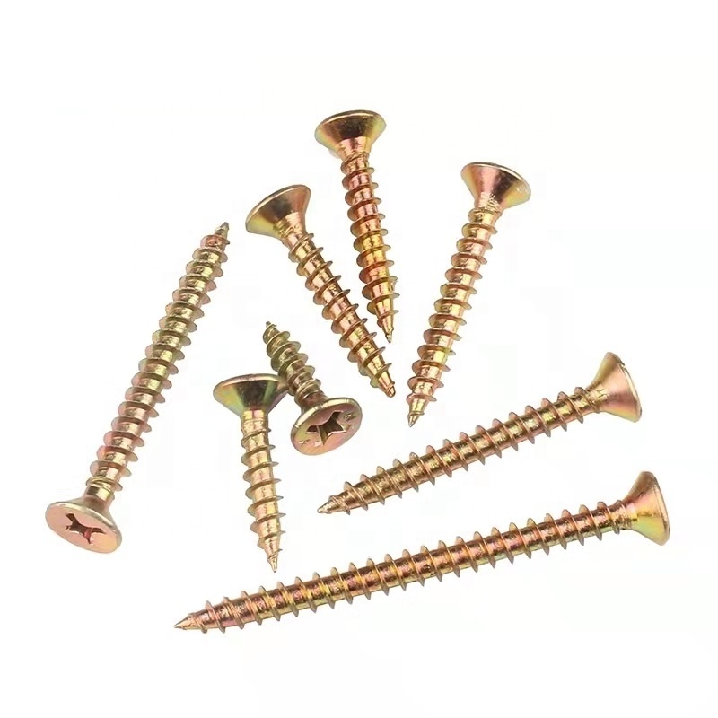 Factory Prices Stainless Steel Cross Countersunk Screw Truss Head Chipboard Screw