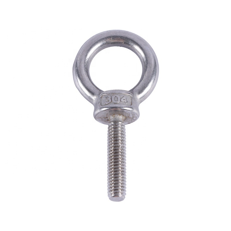 Low Price Grade 4.8 Blue Zinc M8 M14 M12 Ss304 Ss316 Stainless Steel Lifting Din580 Zinc Eye Bolt