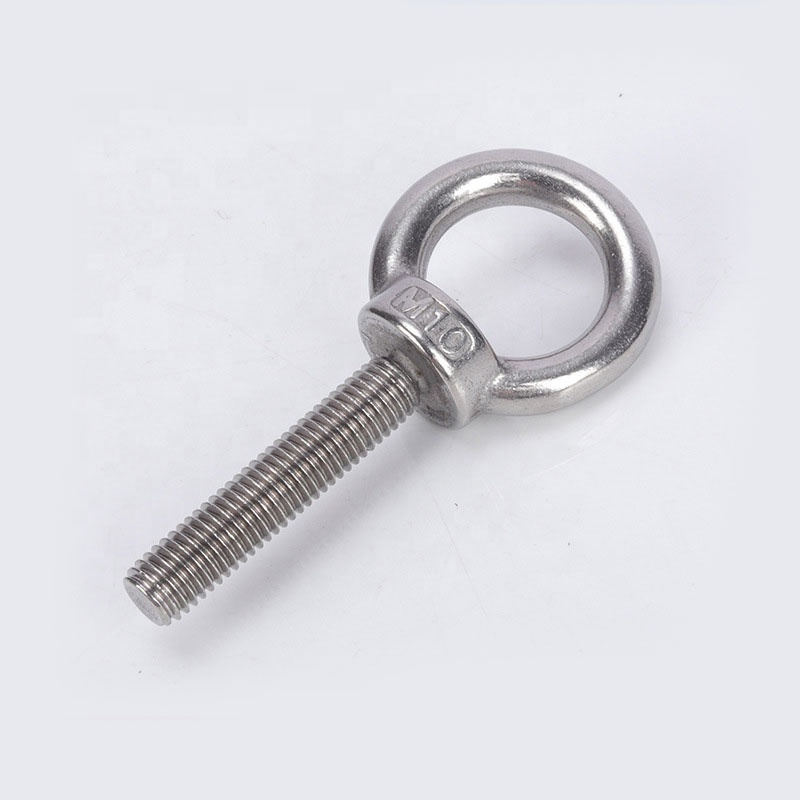 Low Price Grade 4.8 Blue Zinc M8 M14 M12 Ss304 Ss316 Stainless Steel Lifting Din580 Zinc Eye Bolt