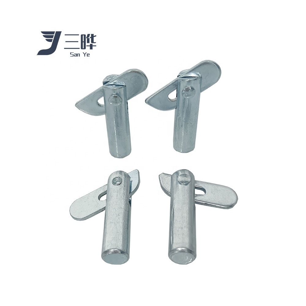 Hot Sales Galvanized Q235 Scaffolding Frame Brace Lock Pin Steel Pin Lock Frame Scaffolding Accessories Flip Lock Pin