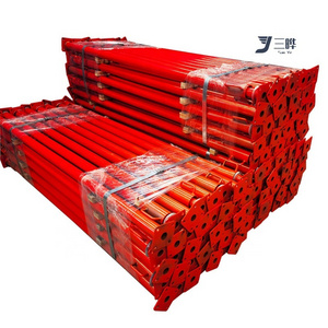 48/60 40/48 Building Formwork Construction Metal Scaffolding 5m Galvanized Telescopic Adjustable Jack Steel Props Price