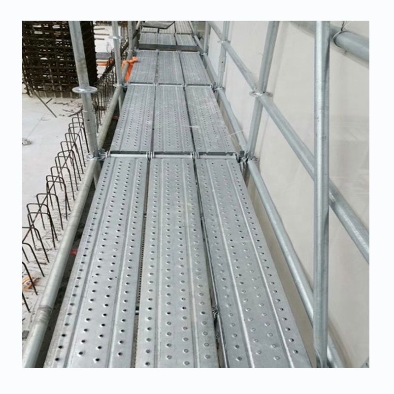 Zinc Plated 230 240mm 300mm Width Metal Scaffold Scaffolding Platform Walkway Plank Planks Steel