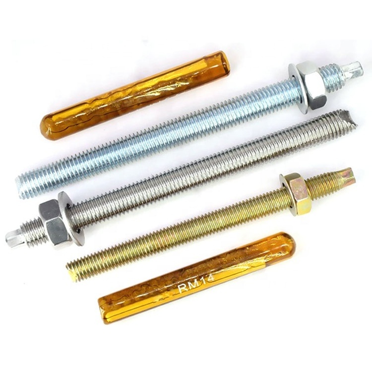 High Quality Galvanized M6 M8 M10 316 Stainless Steel Expansion Chemical Anchor Bolts Price For Concrete