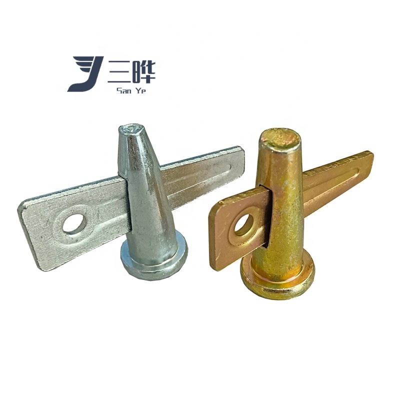 Hebei Factory Aluminium formwork flat tie Stub Pin and Wedge