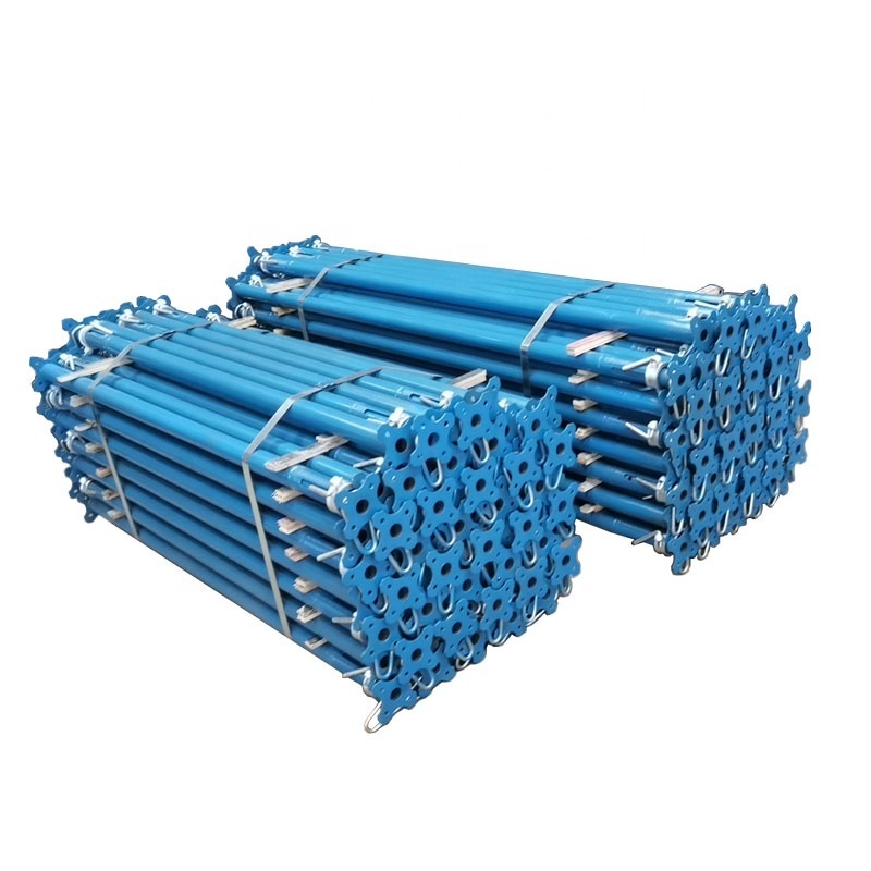 3mm Thick 1.8-5m 48/60 Formwork Scaffold Shoring Post Adjust Telescopic Scaffolding Acrow Steel Prop In Brazil