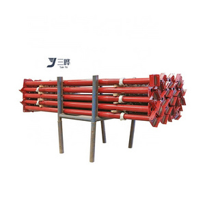 SANYE 48/60 Construction Formwork Accessories Painted Din En 1065 Adjustable Steel Shoring Prop Jack