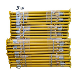 3mm Thick 1.8-5m 48/60 Formwork Scaffold Shoring Post Adjust Telescopic Scaffolding Acrow Steel Prop In Brazil