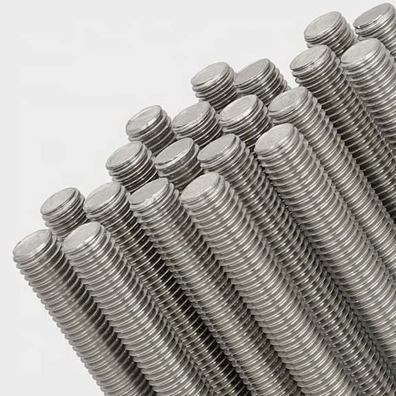 DIN 976 Stainless Steel  Hot Dip Galvanized Gi 3 Meter M8 M9 M32 Threaded Rod M10 M3 18mm