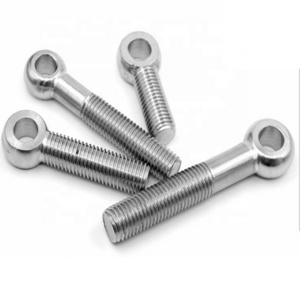 Factory Customized Lifting Slipknot Eye Bolt Stainless Steel Round Fish Eye Swing Bolts