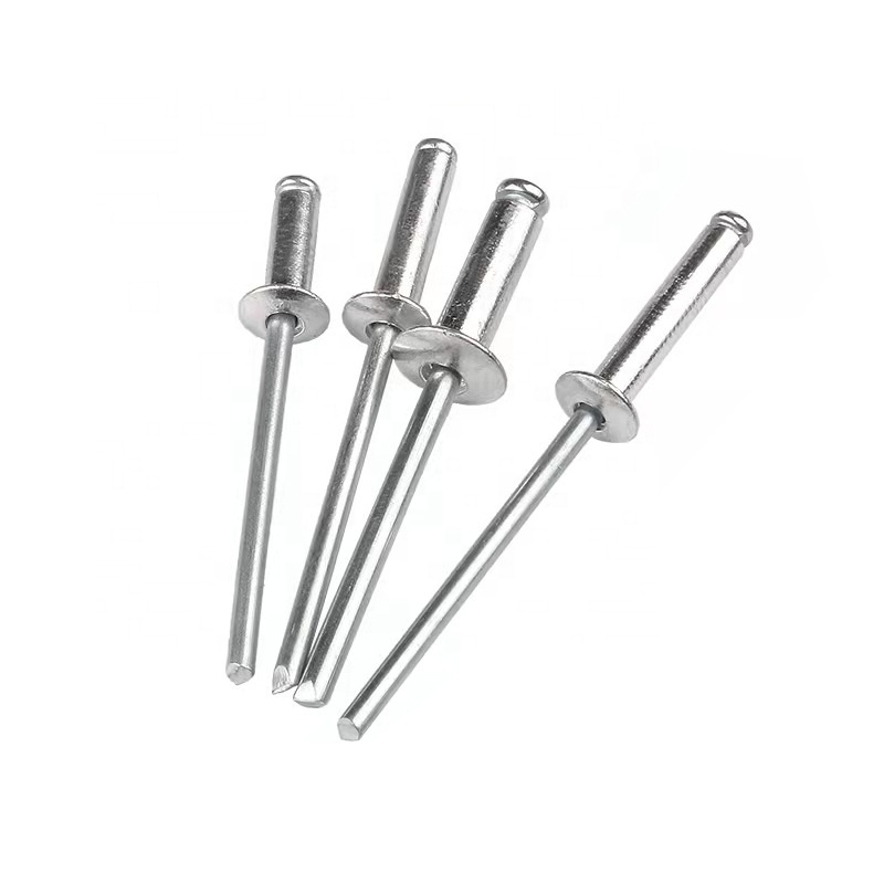 Price Din7337 Aluminum Stainless Steel Round Countersunk Head Closed Open End Pop Blind Rivet Rivets