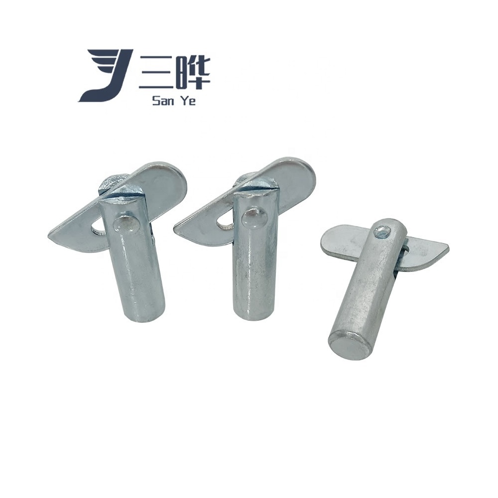 Hot Sales Galvanized Q235 Scaffolding Frame Brace Lock Pin Steel Pin Lock Frame Scaffolding Accessories Flip Lock Pin