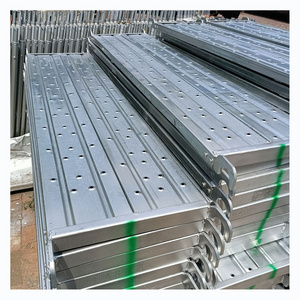 Zinc Plated 230 240mm 300mm Width Metal Scaffold Scaffolding Platform Walkway Plank Planks Steel