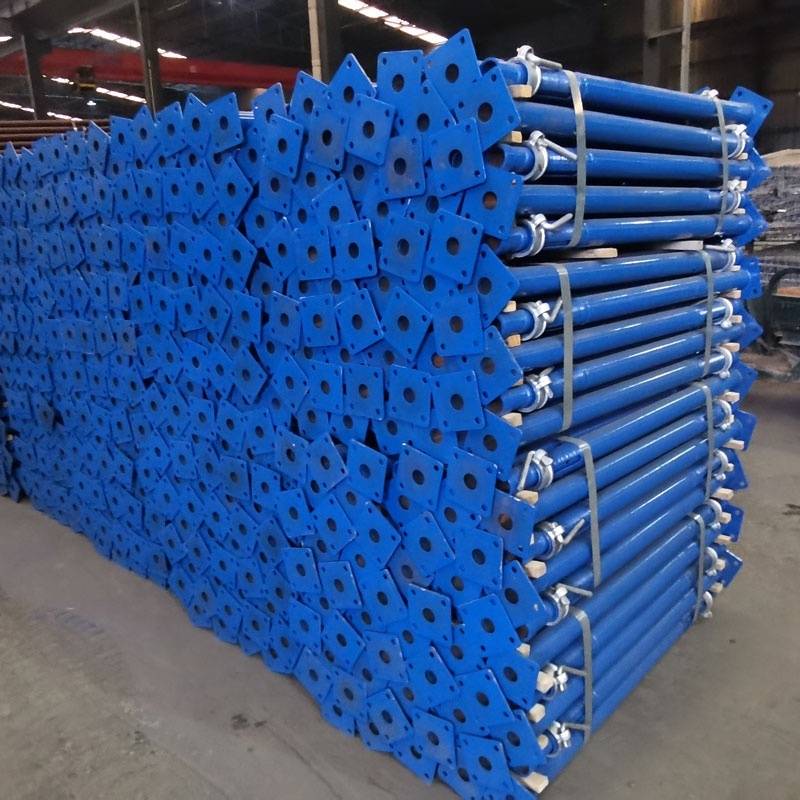 48/60 40/48 Building Formwork Construction Metal Scaffolding 5m Galvanized Telescopic Adjustable Jack Steel Props Price