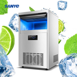 Cube Ice Maker Commercial Ice Making Machine High Quality Stainless Steel Best Price Provided 120kg Ice Tube Machine