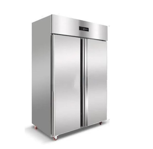 2/4 Doors Big Capacity Vertical Freezers Commercial Kitchen Fridge Upright Stainless Steel Freezer Refrigerator