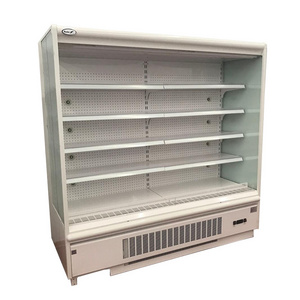 Supermarket Refrigerator  Fruit Vegetable Display Chiller Open Front Multi-deck Freezer