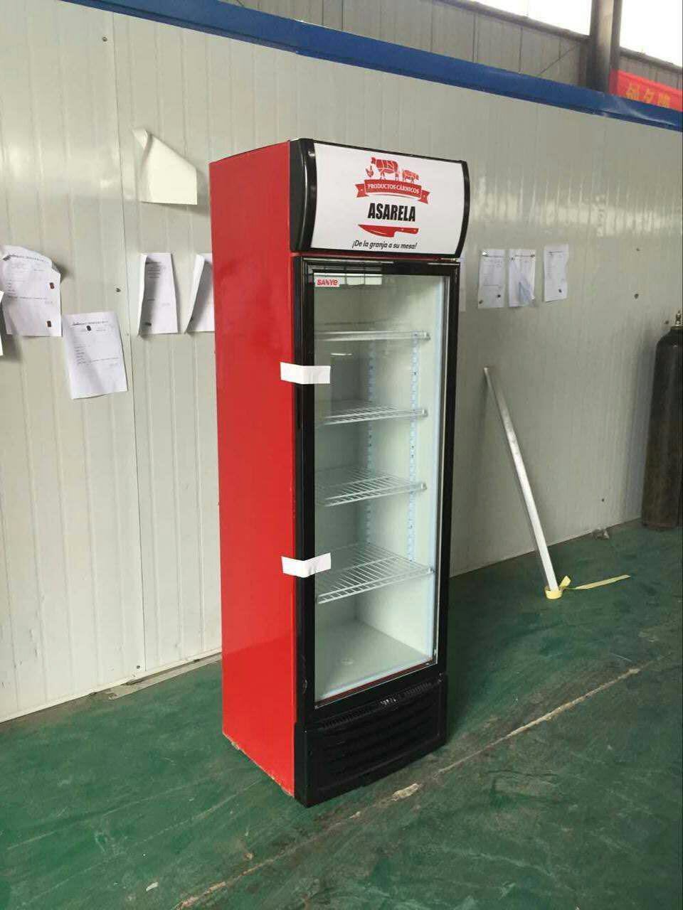 1200L Pepsi beverage refrigerator with Glass door commercial beverage freezer refrigeration equipment