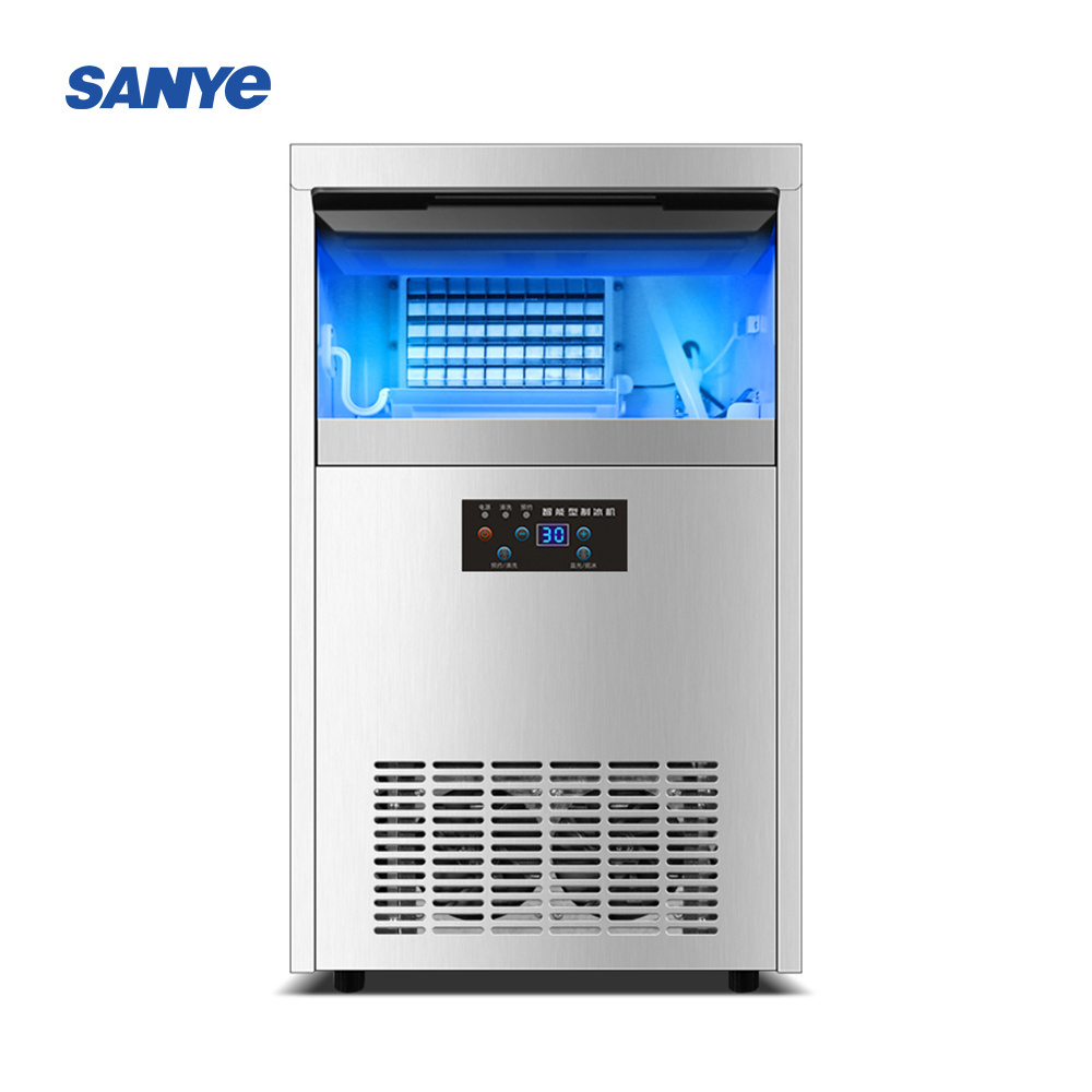 Cube Ice Maker Commercial Ice Making Machine High Quality Stainless Steel Best Price Provided 120kg Ice Tube Machine