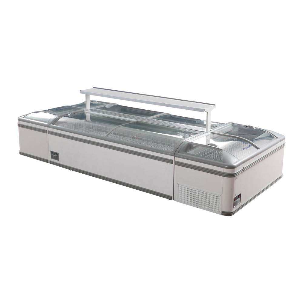 large capacity AHT used deep freezer ice cream display cabinet